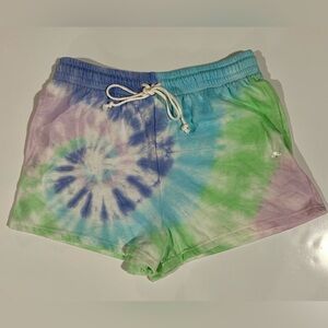 NWT Aero Tie-Dye Slouchy Shorts - Women's L